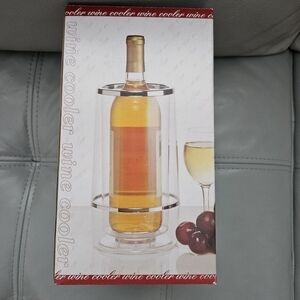 Elegant Acrylic Wine Cooler